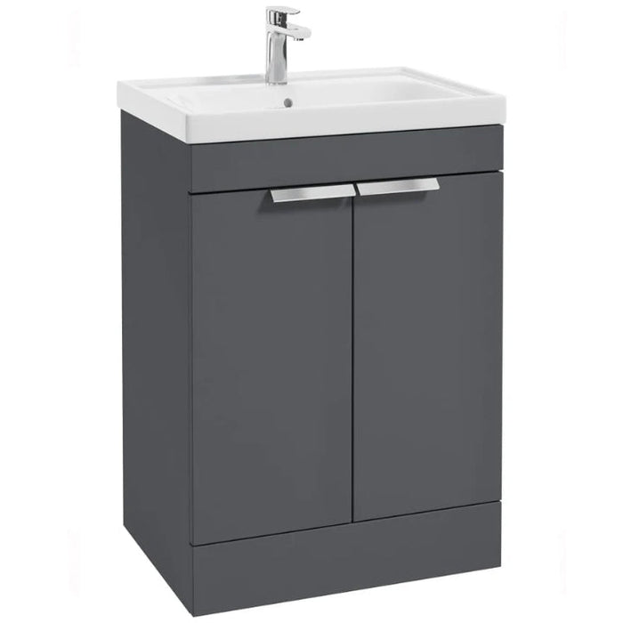 Sonas Stockholm 2 Door Floorstanding Vanity Unit With Basin