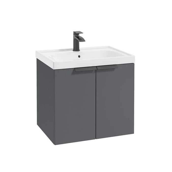 Sonas Stockholm 2 Door Wall Hung Vanity Unit With Basin