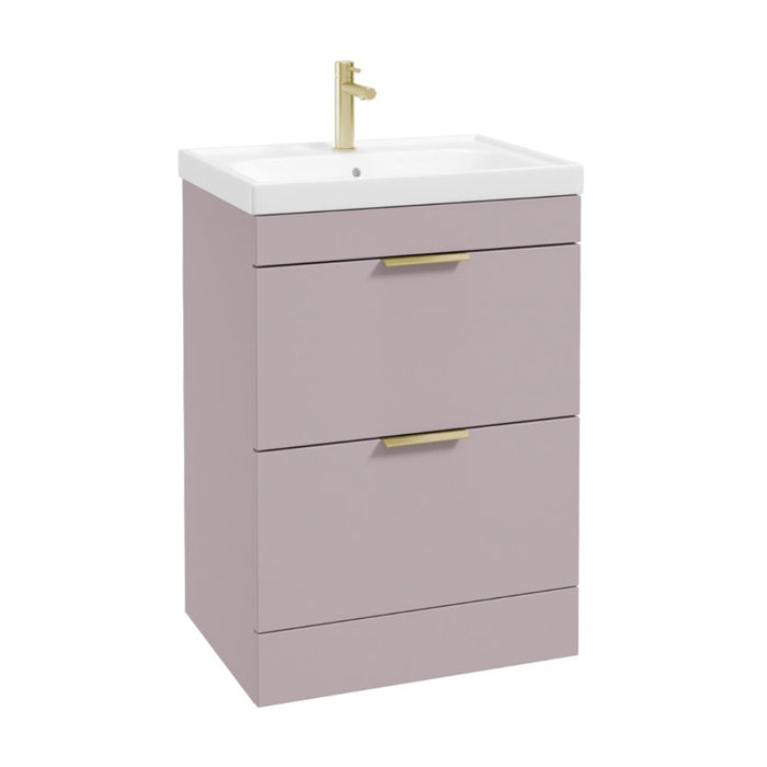 Sonas Stockholm 2 Drawer Floorstanding Vanity Unit