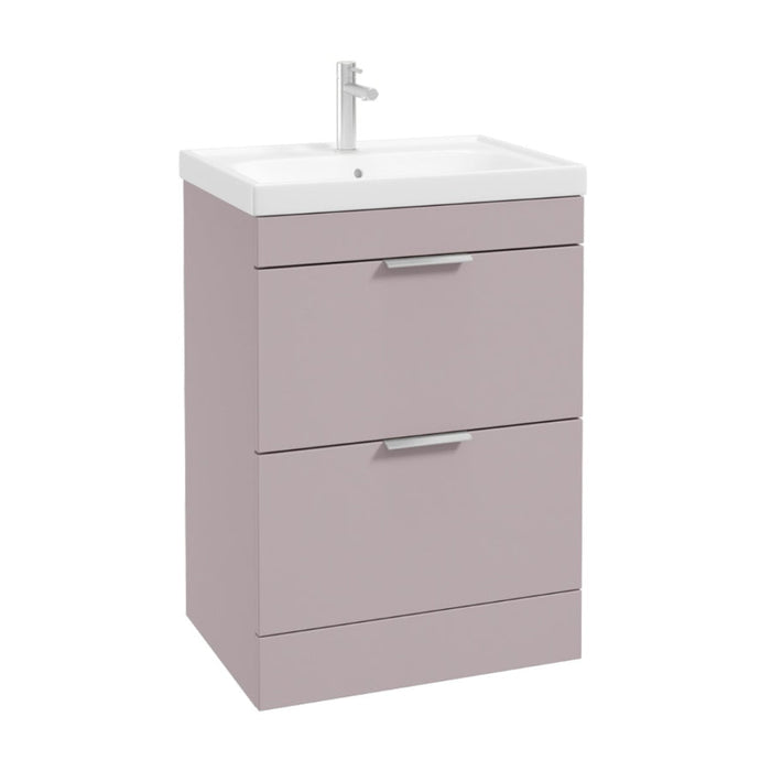 Sonas Stockholm 2 Drawer Floorstanding Vanity Unit