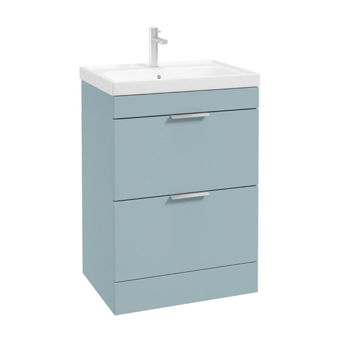 Sonas Stockholm 2 Drawer Floorstanding Vanity Unit