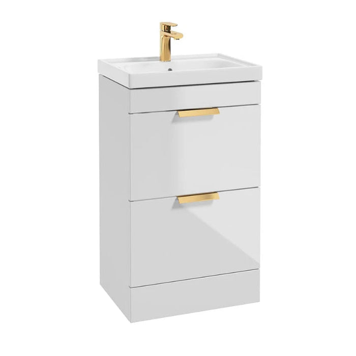 Sonas Stockholm 2 Drawer Floorstanding Vanity Unit