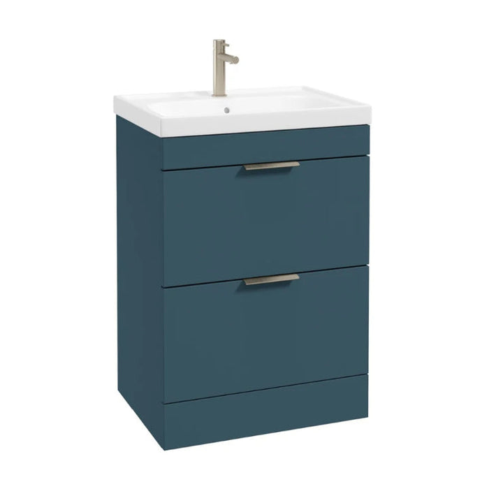 Sonas Stockholm 2 Drawer Floorstanding Vanity Unit