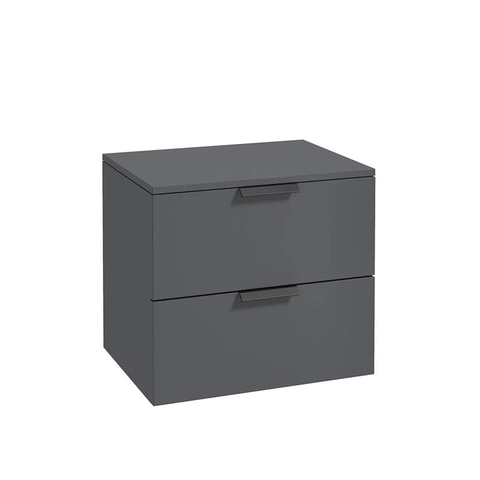 Sonas Stockholm 2 Drawer Wall Hung Unit With Countertop