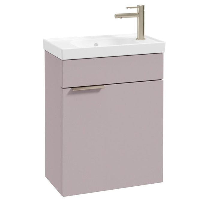 Sonas Stockholm 500mm 1 Door Cloakroom Wall Hung Vanity