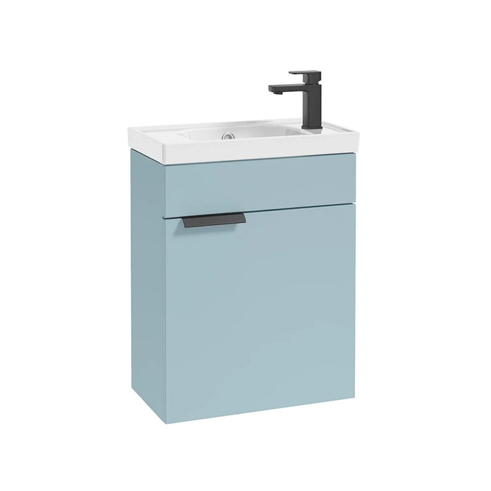 Sonas Stockholm 500mm 1 Door Cloakroom Wall Hung Vanity Unit