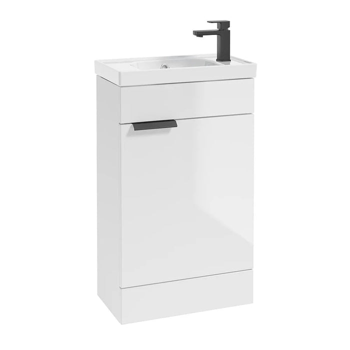 Sonas Stockholm 500mm 1 Door Floorstanding Vanity Unit