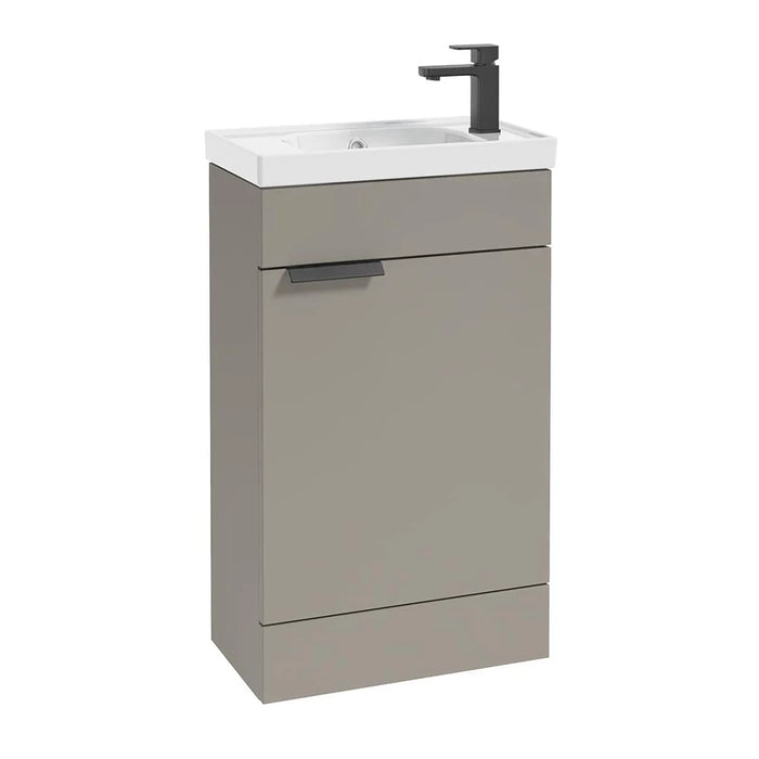 Sonas Stockholm 500mm 1 Door Floorstanding Vanity Unit