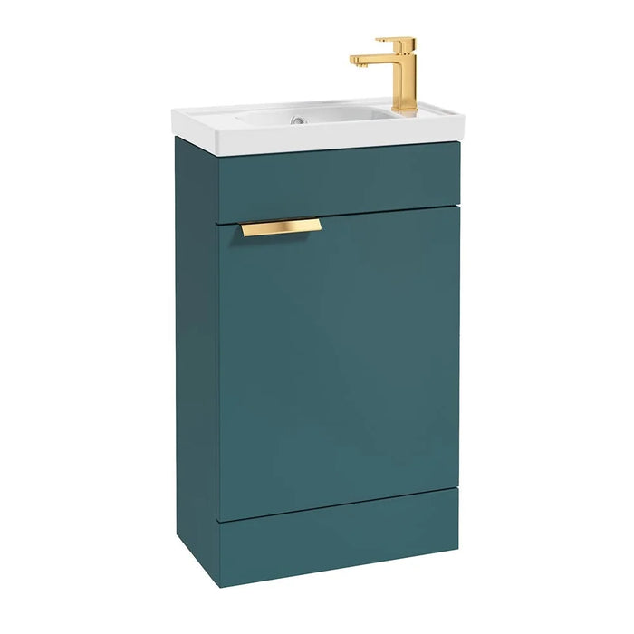 Sonas Stockholm 500mm 1 Door Floorstanding Vanity Unit