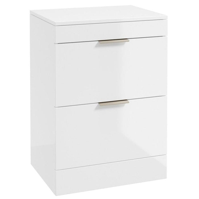 Sonas Stockholm 600mm 2 Drawer Floorstanding Vanity Unit