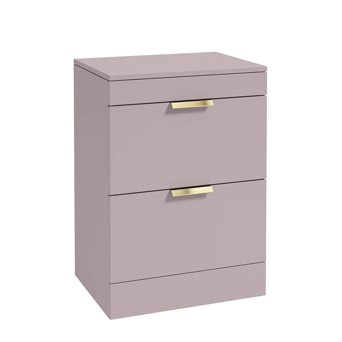 Sonas Stockholm 600mm 2 Drawer Floorstanding Vanity Unit