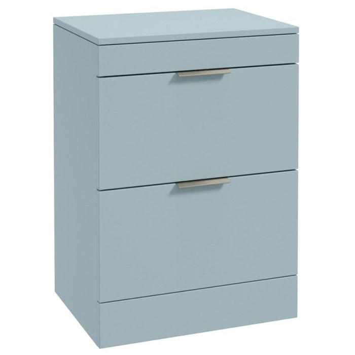 Sonas Stockholm 600mm 2 Drawer Floorstanding Vanity Unit
