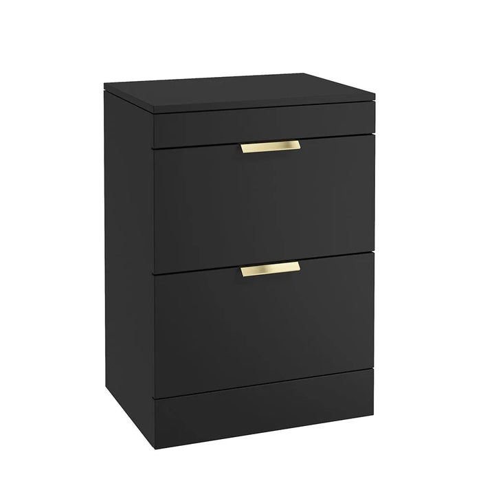 Sonas Stockholm 600mm 2 Drawer Floorstanding Vanity Unit