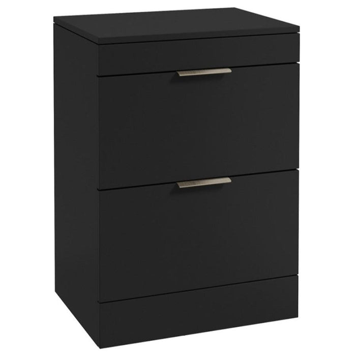 Sonas Stockholm 600mm 2 Drawer Floorstanding Vanity Unit