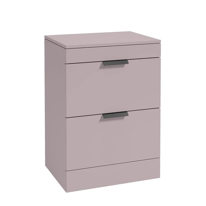 Sonas Stockholm 600mm 2 Drawer Floorstanding Vanity Unit