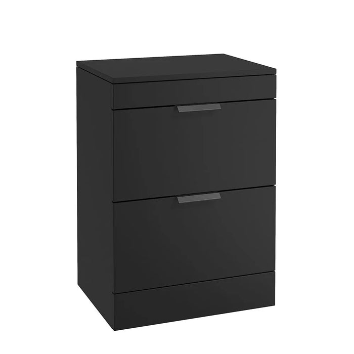 Sonas Stockholm 600mm 2 Drawer Floorstanding Vanity Unit