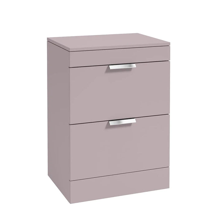 Sonas Stockholm 600mm 2 Drawer Floorstanding Vanity Unit