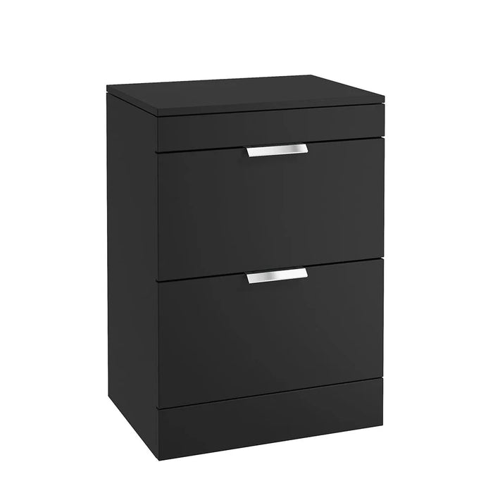 Sonas Stockholm 600mm 2 Drawer Floorstanding Vanity Unit