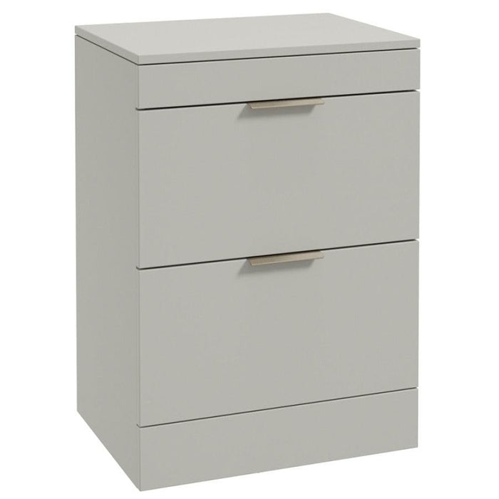 Sonas Stockholm 600mm 2 Drawer Floorstanding Vanity Unit