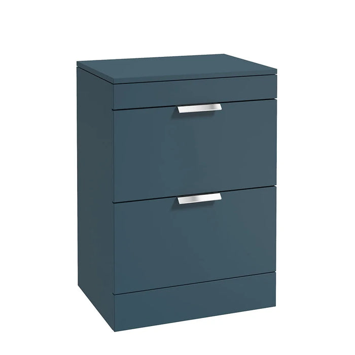 Sonas Stockholm 600mm 2 Drawer Floorstanding Vanity Unit