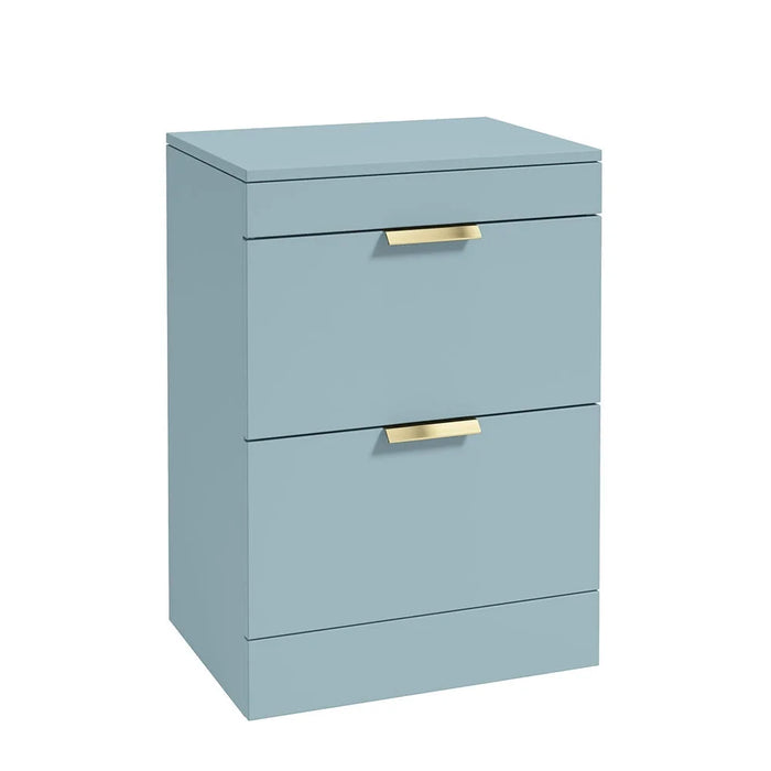 Sonas Stockholm 600mm 2 Drawer Floorstanding Vanity Unit
