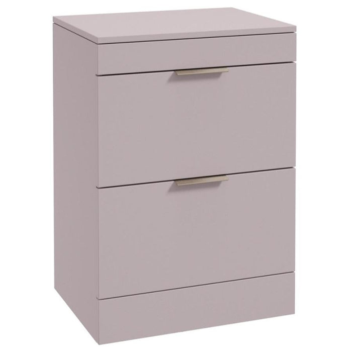 Sonas Stockholm 600mm 2 Drawer Floorstanding Vanity Unit
