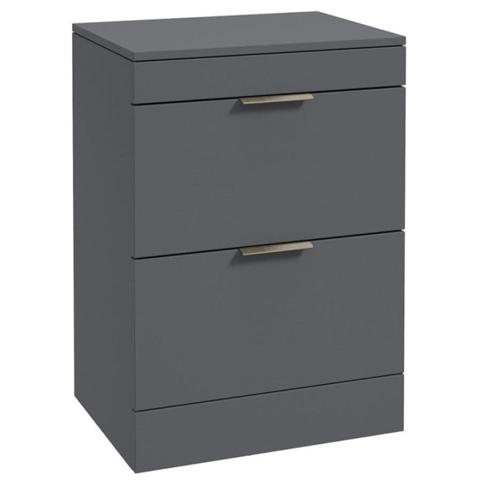 Sonas Stockholm 600mm 2 Drawer Floorstanding Vanity Unit