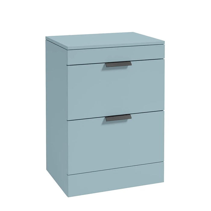 Sonas Stockholm 600mm 2 Drawer Floorstanding Vanity Unit
