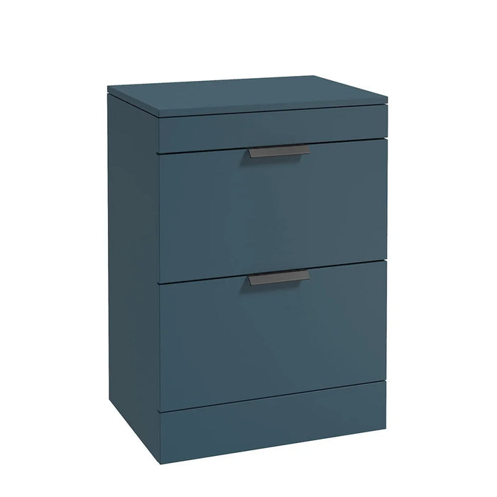 Sonas Stockholm 600mm 2 Drawer Floorstanding Vanity Unit
