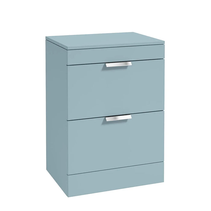 Sonas Stockholm 600mm 2 Drawer Floorstanding Vanity Unit