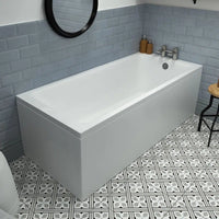 Sonas Strata Single Ended Steel Bath