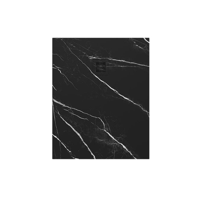 Sonas Unity Rectangular Shower Tray With Waste - Black