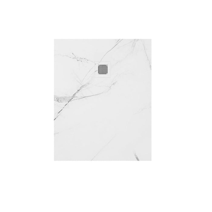 Sonas Unity Rectangular Shower Tray With Waste - White