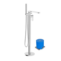 Sonas Urban Living Freestanding Bath Shower Mixer Tap, Chrome — alternative view