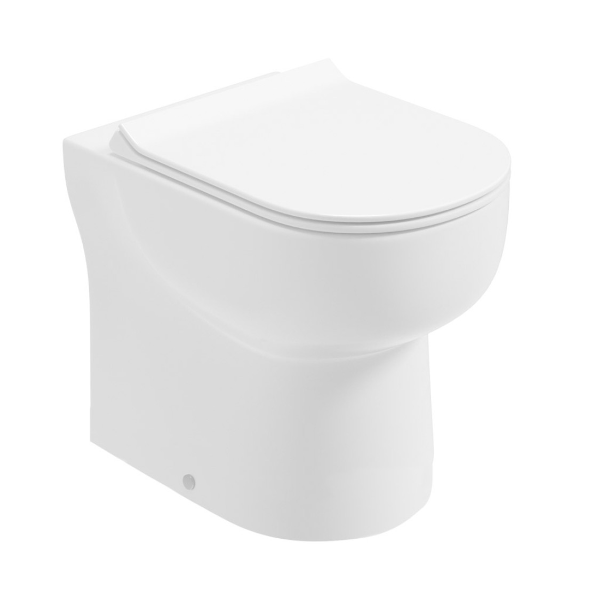 Sonas Via Comfort Height Back To Wall Toilet And Seat