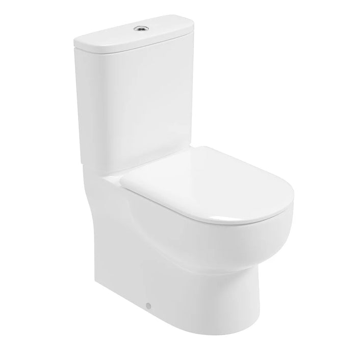Sonas Via Rimless Fully Shrouded Close Coupled Toilet