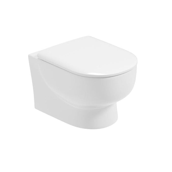 Sonas Via Rimless Wall Hung Toilet And Seat - Sequence Soft