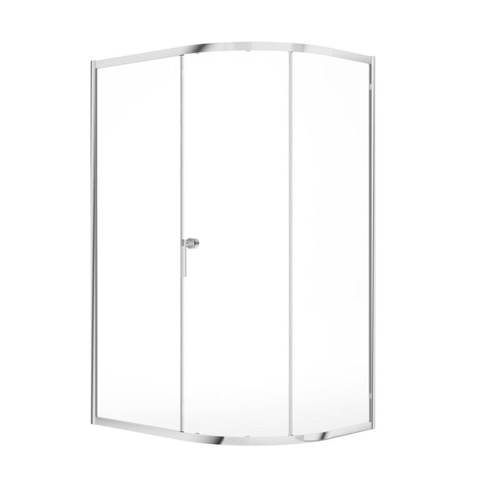 Sonas Zeba Single Door Offset Quadrant Shower Door - Chrome