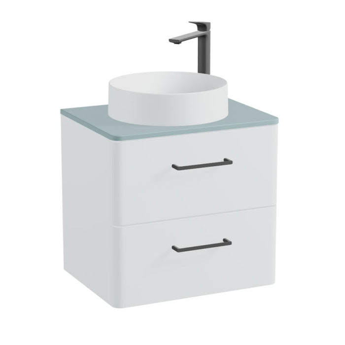 Vado Cameo 2 Drawer Wall Hung Vanity Unit With Worktop