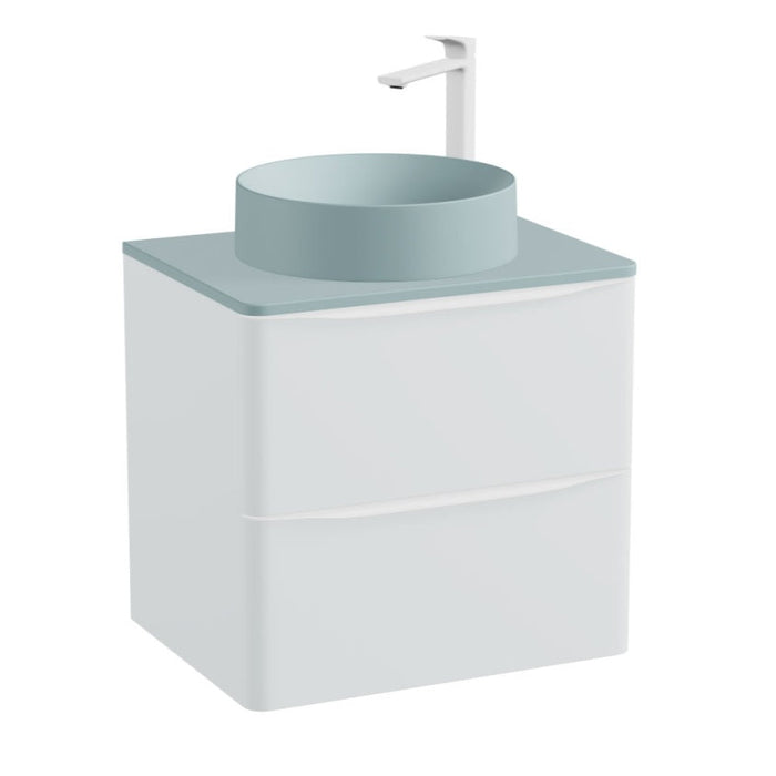 Vado Cameo 2 Drawer Wall Hung Vanity Unit With Worktop