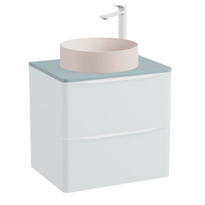 Vado Cameo 2 Drawer Wall Hung Vanity Unit With Worktop