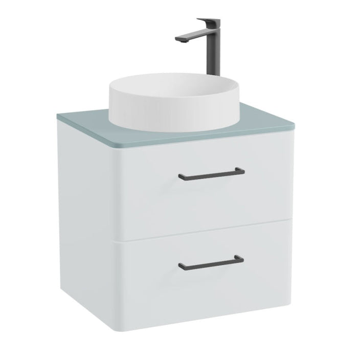 Vado Cameo 2 Drawer Wall Hung Vanity Unit With Worktop