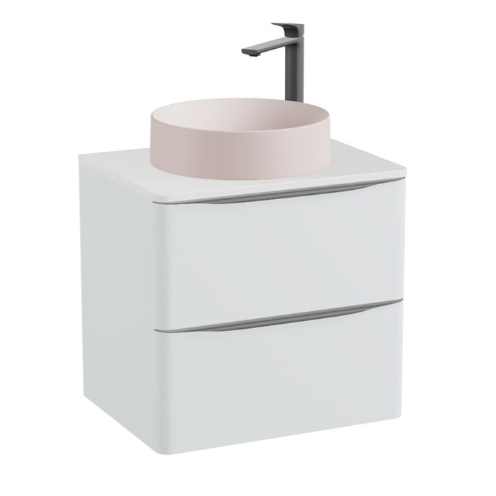 Vado Cameo 2 Drawer Wall Hung Vanity Unit With Worktop