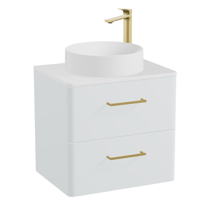 Vado Cameo 2 Drawer Wall Hung Vanity Unit With Worktop