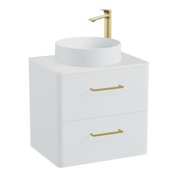 Vado Cameo 2 Drawer Wall Hung Vanity Unit With Worktop