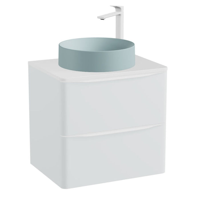 Vado Cameo 2 Drawer Wall Hung Vanity Unit With Worktop