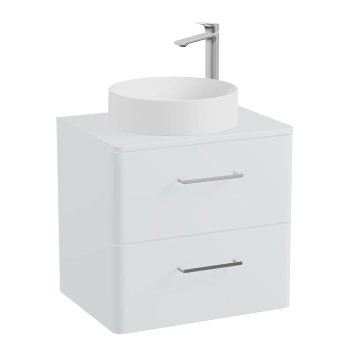 Vado Cameo 2 Drawer Wall Hung Vanity Unit With Worktop