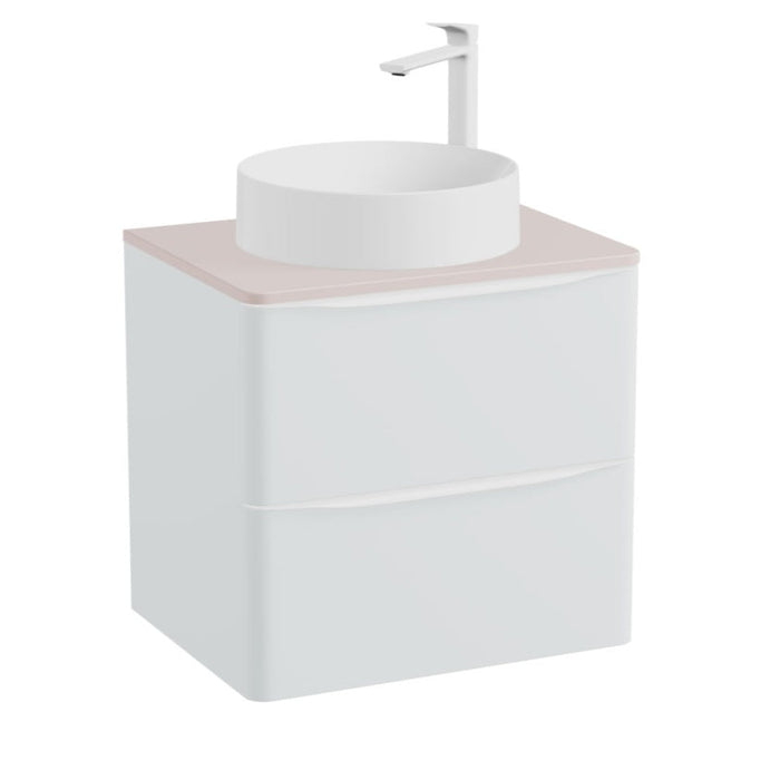 Vado Cameo 2 Drawer Wall Hung Vanity Unit With Worktop