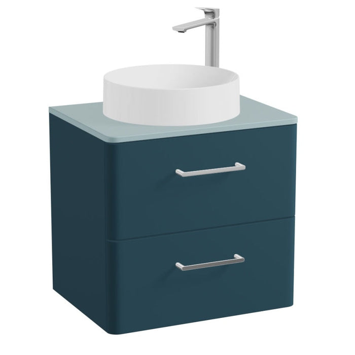 Vado Cameo 2 Drawer Wall Hung Vanity Unit With Worktop