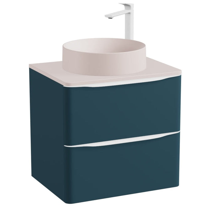 Vado Cameo 2 Drawer Wall Hung Vanity Unit With Worktop